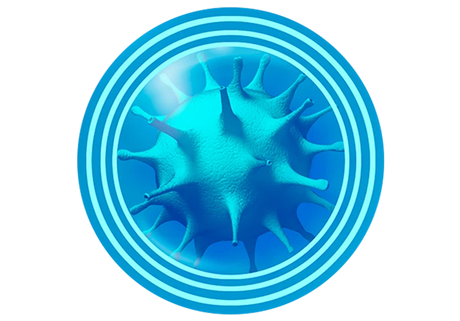 Grafik Deaktivierung der Viren ViruProtect deaktiviert Viren